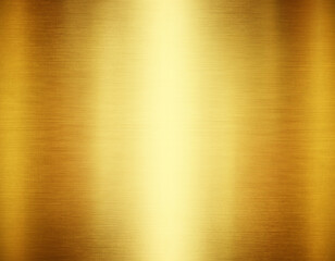 Wall Mural - Gold metal background or texture. Yellow steel plate.