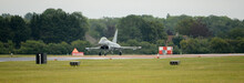 RAF Typhoon GR4, British Military Fighter Jet, Scramble RAF Coningsby Lincolnshire 
