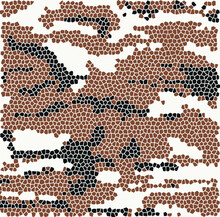 Camouflage Brown Black Colors Geometric Pattern Texture