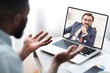 © Prostock-studio - African Businessman Making Video Call Communicating With Coworker From Home