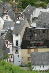 Wall Mural - Bacharach city view