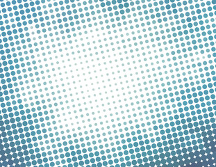 Wall Mural - Simple bluish background with halftone effect. Vector pattern