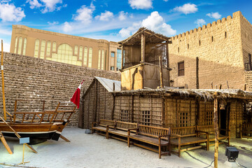 Wall Mural - Al Fahidi fort in Dubai Museum