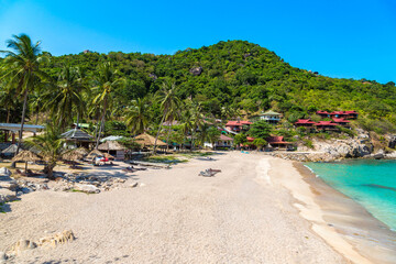 Sticker - Aow luek beach at Koh Tao island