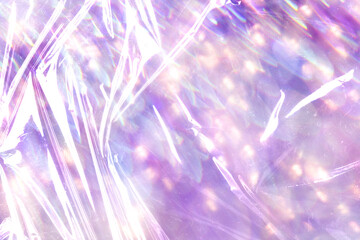 Wall Mural - purple glitter background plastic texture design space