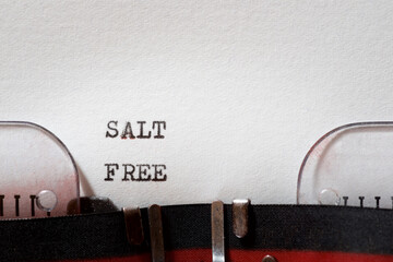 Salt free phrase