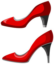 Set Of Red Heels