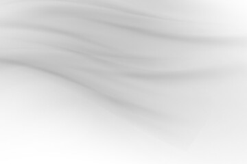 white cloth background abstract with soft waves