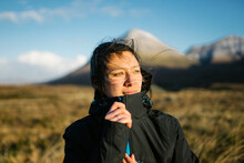 Woman In Glen Etive, Scotland