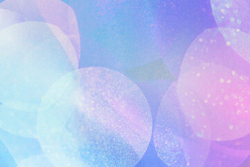 Wall Mural - blue holographic texture bokeh background