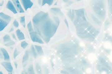 Wall Mural - water texture sparkle effect image background