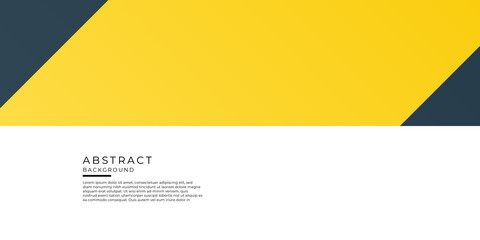 Wall Mural - brochure layout design template set. yellow blue white abstract presentation design background