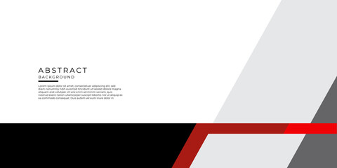 Wall Mural - abstract gradient red and black tech template background vector design. illustration vector