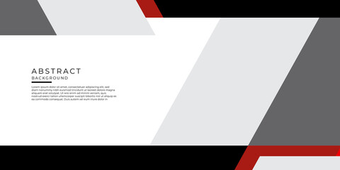 Wall Mural - abstract gradient red and black tech template background vector design. illustration vector