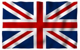 Fototapeta  - Waving flag of the Great Britain. British flag. United Kingdom of Great Britain and Northern Ireland. State symbol of the UK. 3D illustration