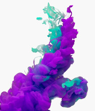Gradient Purple Explosion Copy Space