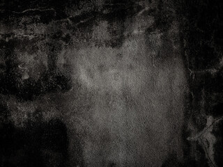 Dark cement wall background in vintage style