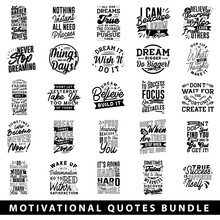 Motivational Quotes Bundle. Quotes About Life, Life Quotes