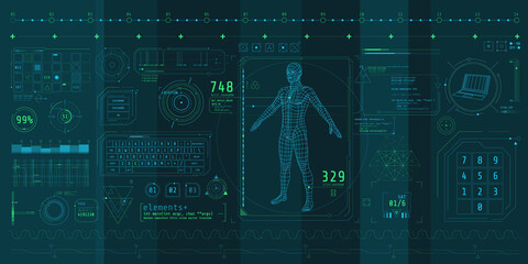 A set of thin elements on the topic of Data Scanning.