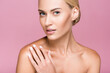 © LIGHTFIELD STUDIOS - beautiful blonde woman with perfect skin isolated on pink