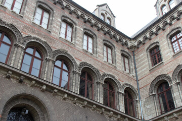 renaissance (?) tau palace in angers (france)