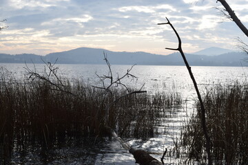 Sticker - Novemberstimmung am Laacher See