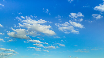 Sunny Day Cloudscape Background