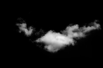Wall Mural - white cloud object for nature design summer background.
