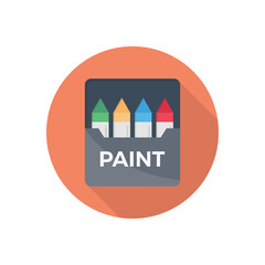 Sticker - paint