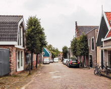 The Street Of Edam, In The Netherlands