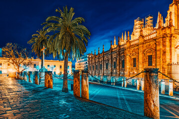 Wall Mural - Cathedral of Saint Mary of the See (Catedral de Santa Maria de l