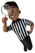 © Julien Tromeur - Fun 3D Illustration of an american Referee