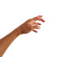 © Masteronline2017 - show hand with grab gesture on white background