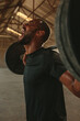 © Jacob Lund - Strong man doing intense barbell workout