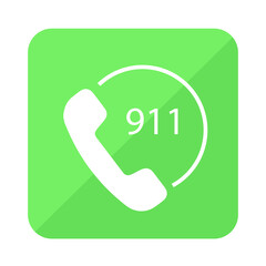 Poster - 911 emergency call