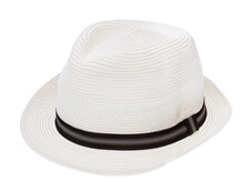 Panama Hat Isolated On White