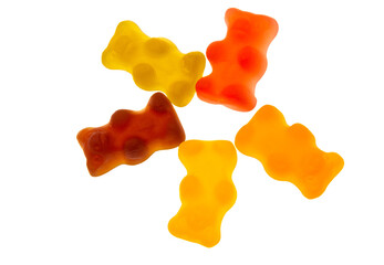 Poster - gummy bears isolated