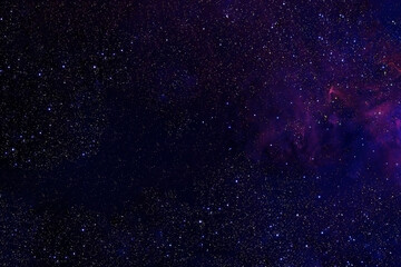 Wall Mural - blue galaxy in deep space. elements of this image were furnished by nasa.