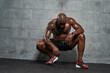 © B. Alyssa Trofort/Creative Flame - Man resting after fitness training