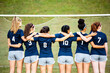 © B. Alyssa Trofort/Creative Flame - Teammate togetherness portraits on soccer field