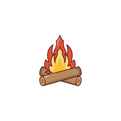 Sticker - campfire