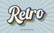 © Fauzan - Retro text style effect