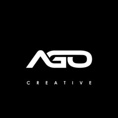 AGO Letter Initial Logo Design Template Vector Illustration	
