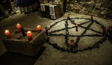 Altar For Satanic Rituals