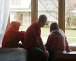 © Angela Waye/Stocksy - Family Staying Inside Their Home Covid-19