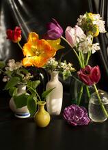 Flowers In A Vases