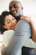 © JGI/Jamie Grill/Blend Images - Close up of smiling couple hugging