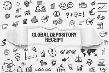 Canvas Print - Global Depository Receipt