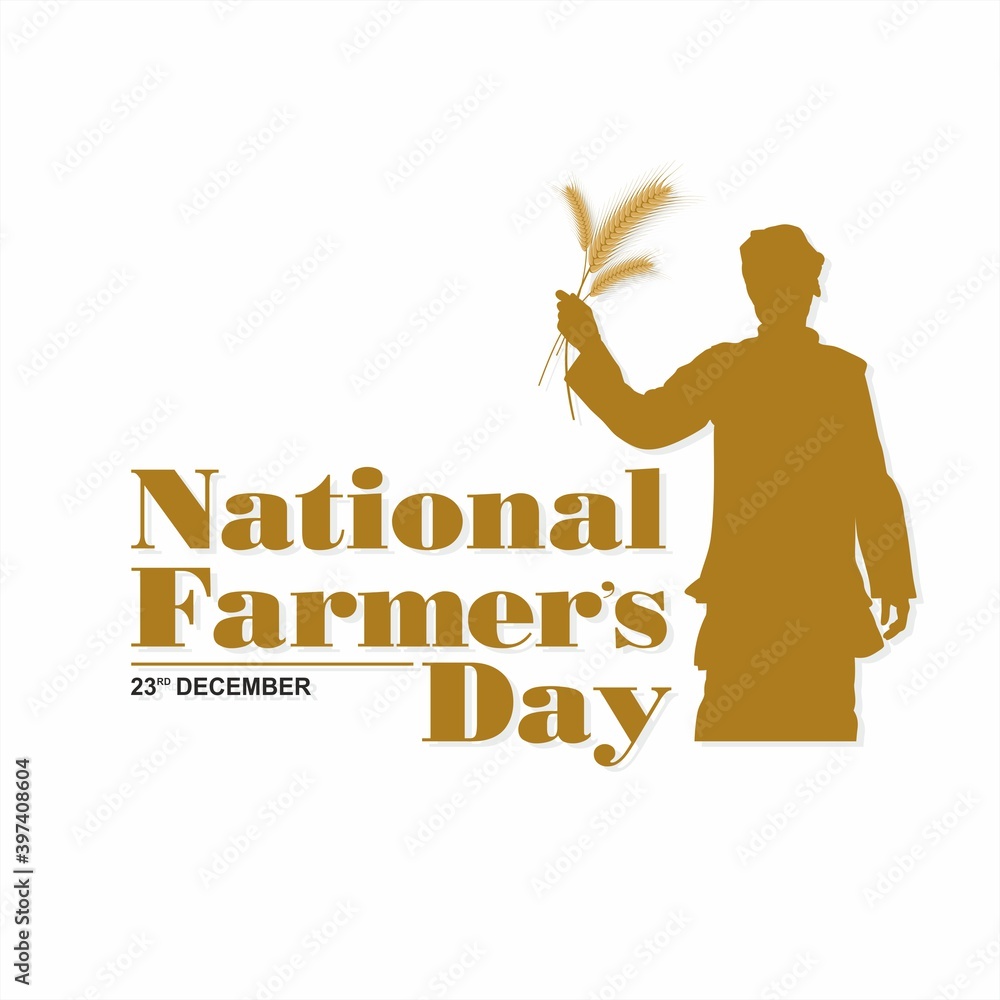 National Farmers Day Banner Design - Illustration Stock Illustration ...