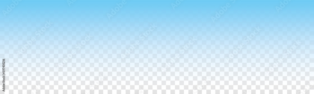 vector blue gradient bacground on transparent background - obrazy, fototapety, plakaty 